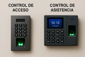 control de acceso y control de asistencia diferencias clave