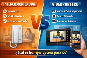 imagen intercomunicador vs videoportero diferencias clave en seguridad
